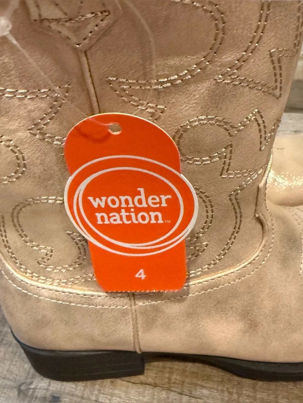 Wonder nation western boots